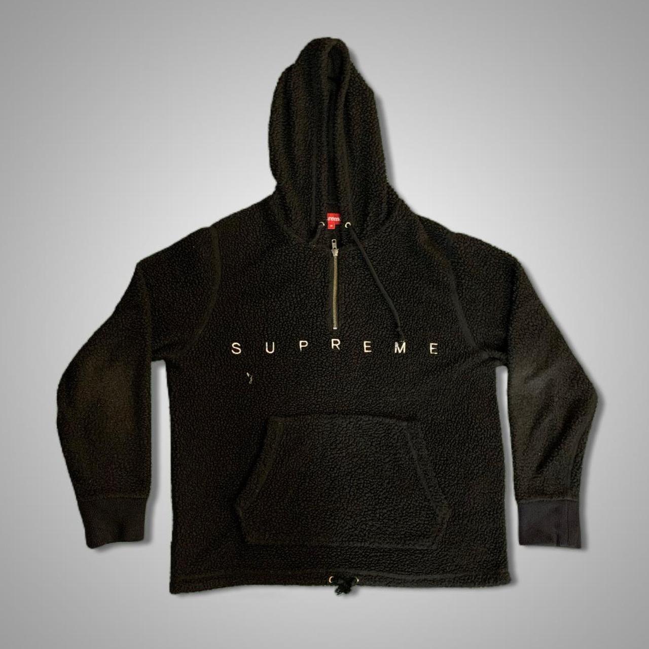 supreme sherpa pullover