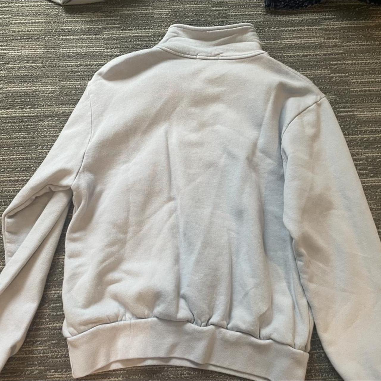 Brandy Melville Red Quarter Zip Sweater Brand new - Depop