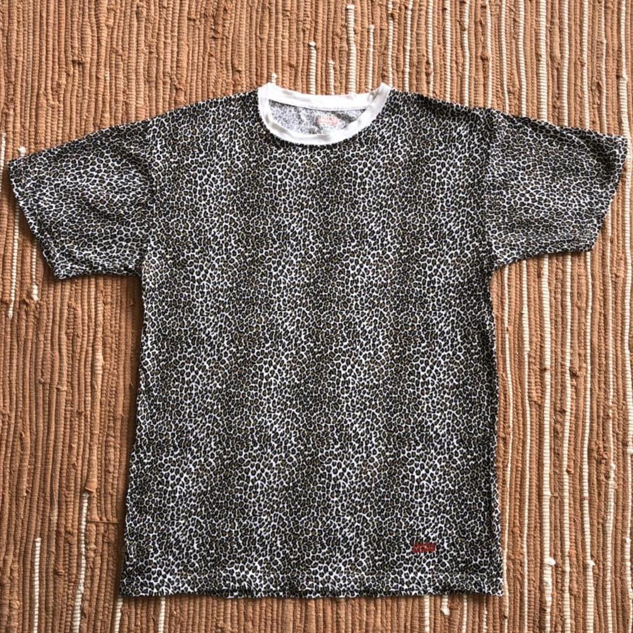 supreme hanes leopard