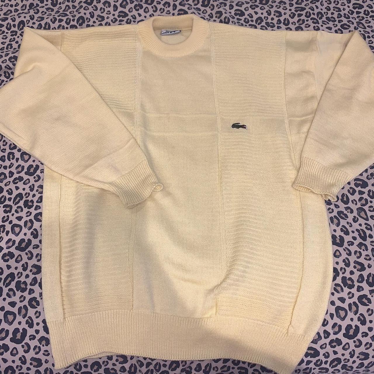 lacoste size 7 jumper