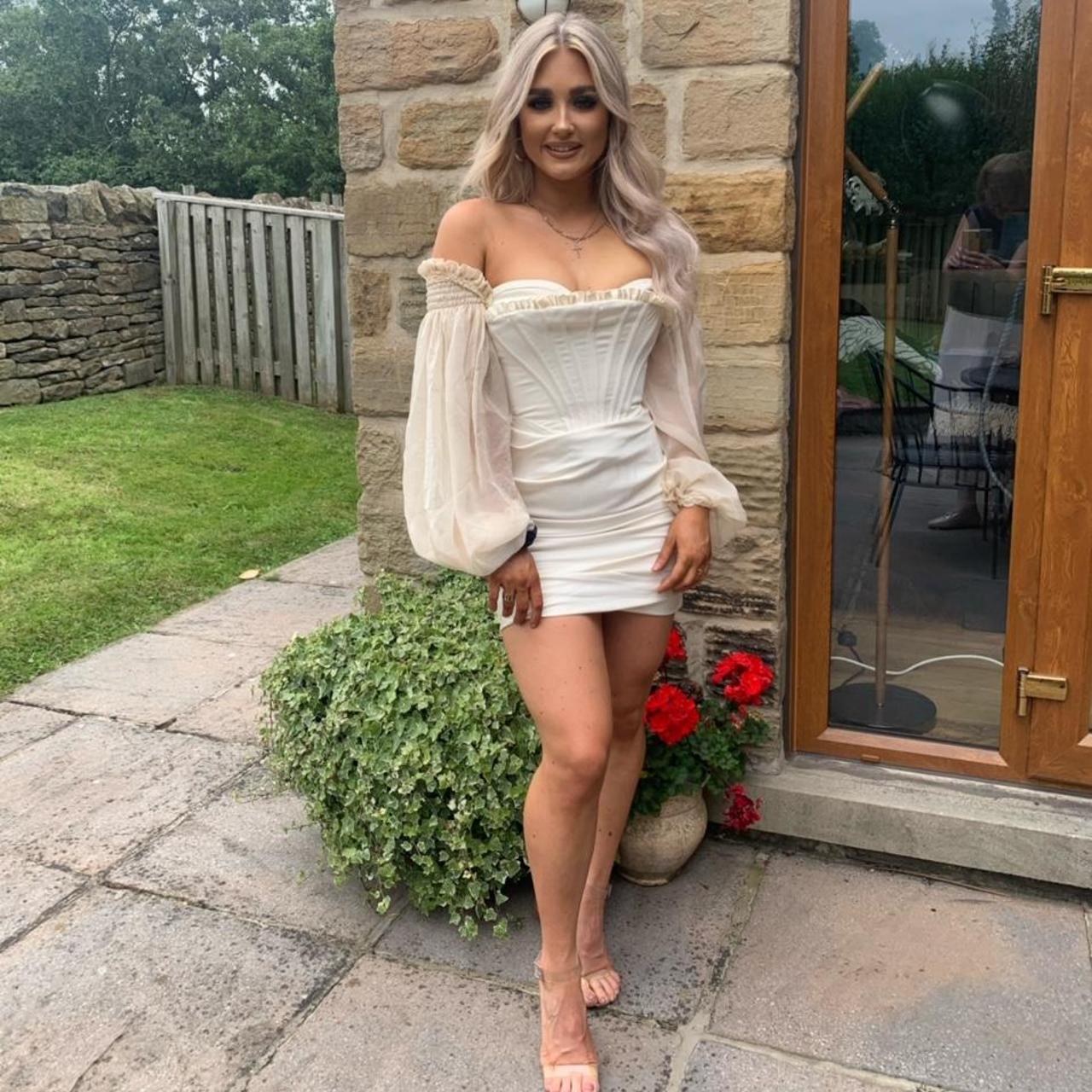 House of cb ‘beau’ dress in ivory, size XS. Love... - Depop