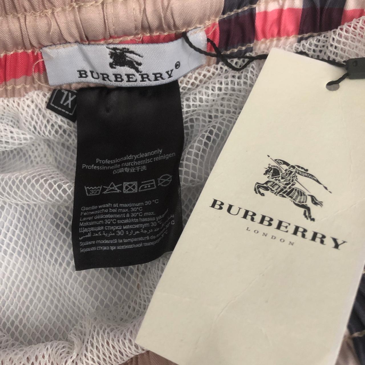 Mens Burberry shorts size xl but fit medium/large.... Depop