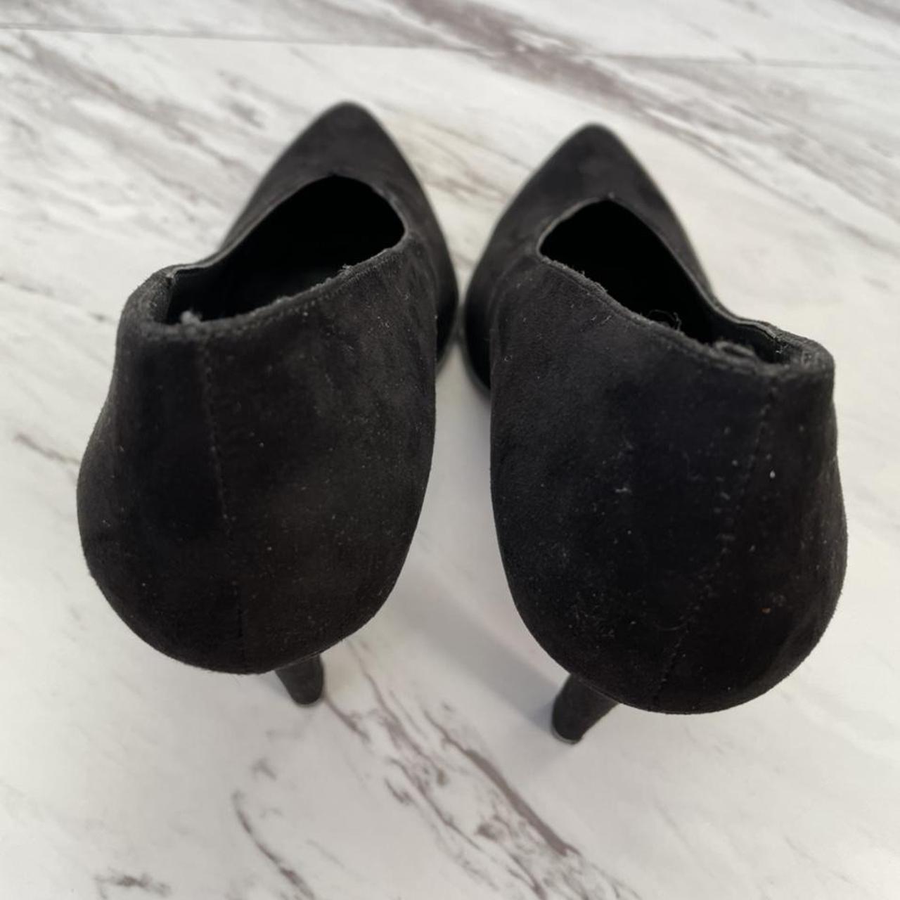 Vintage Inspired Black Heel Pumps - Depop