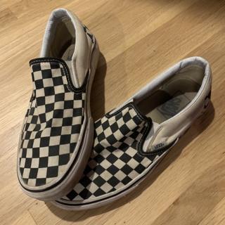 custom vans checkered X yellow will be cleaned - Depop