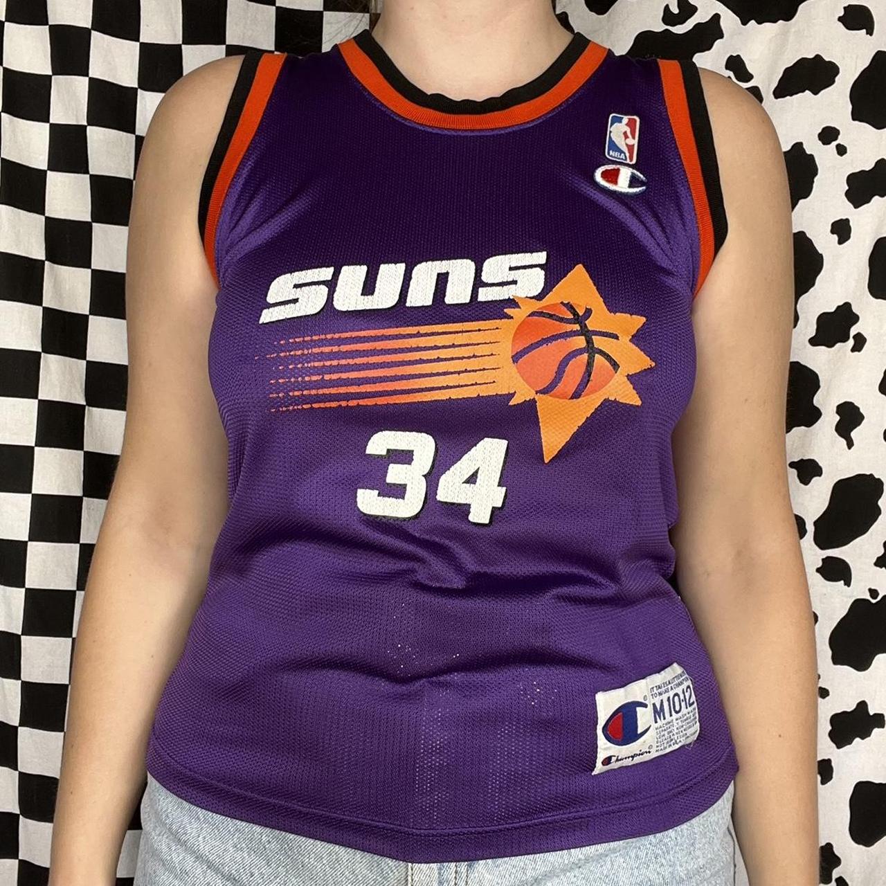 Vintage Champion Phoenix Suns Charles Barkley jersey - Depop