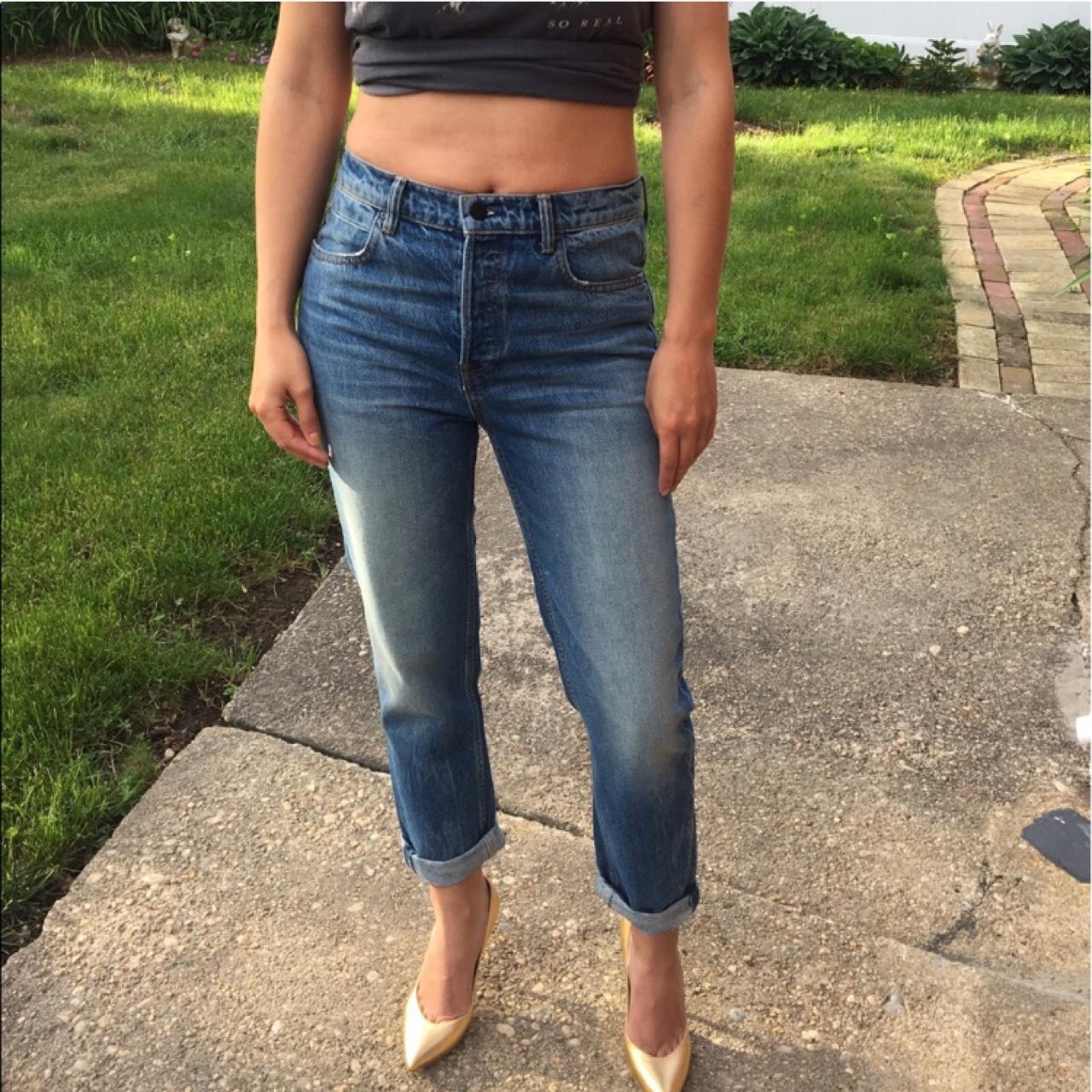 Denim X Alexander Wang high waisted jeans. Super... - Depop