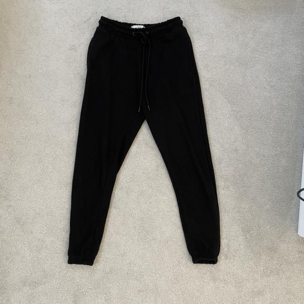 Pull and Bear black joggers size XS really nice... - Depop