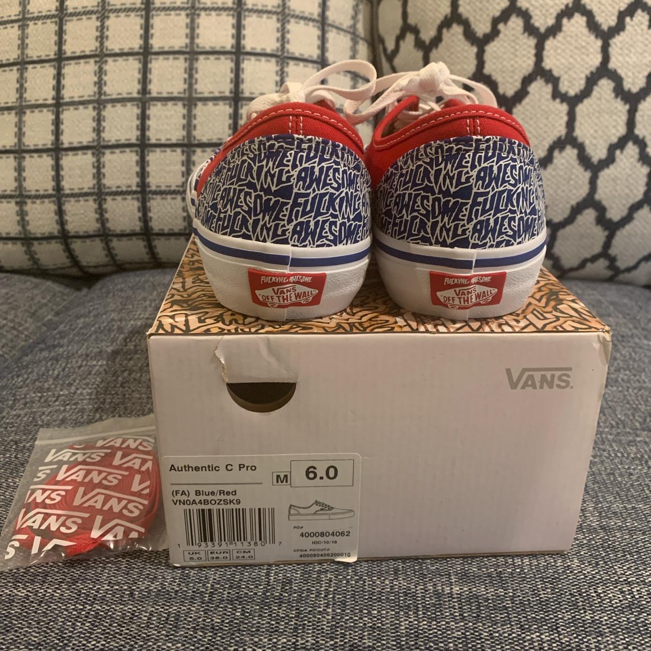 Super rare Fucking Awesome Vans. New never worn...