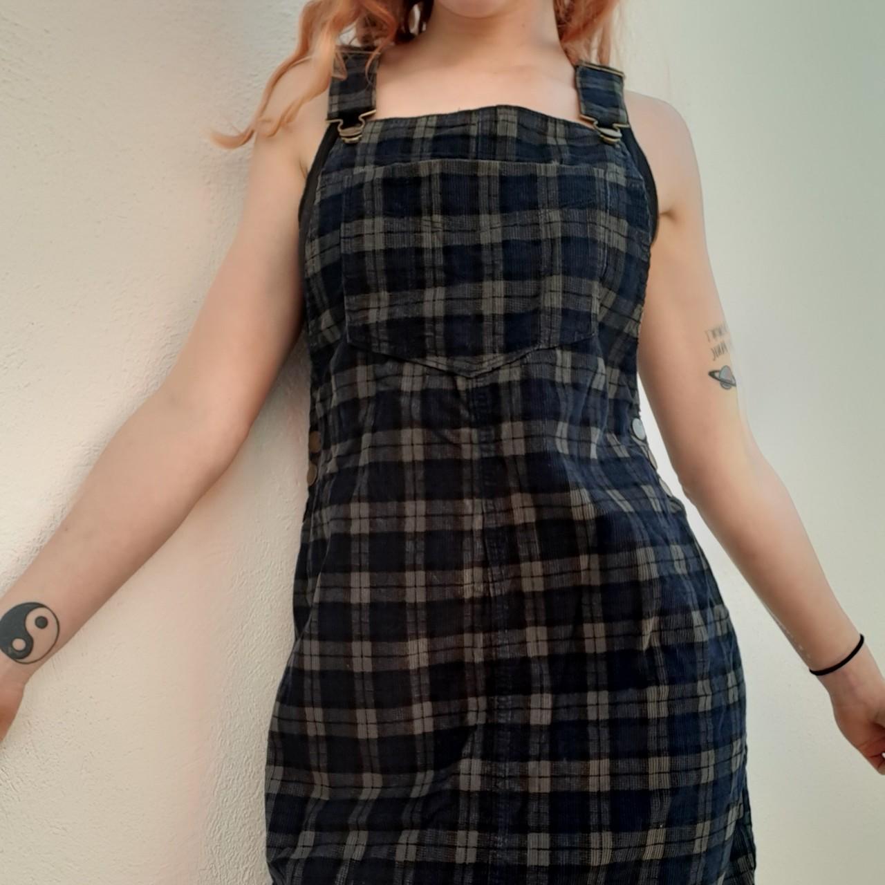 Red herring hot sale pinafore dress