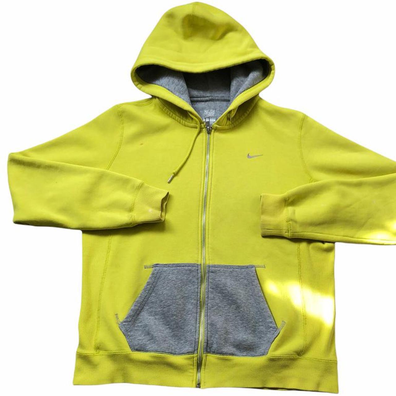 nike hoodie neon yellow