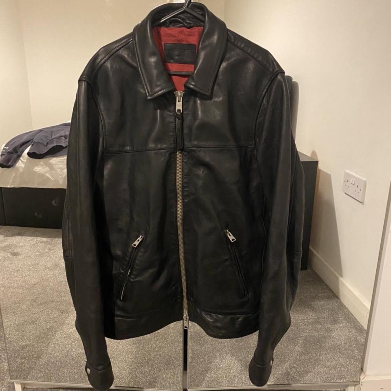 Premium Leather Jacket / haven’t worn since 2017 /... - Depop