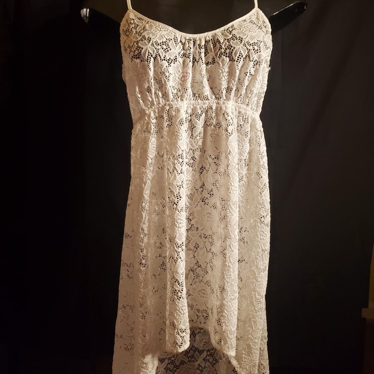 🔁Relisted🔁 Lace and grace 😌🌼😇 Check out this white... - Depop