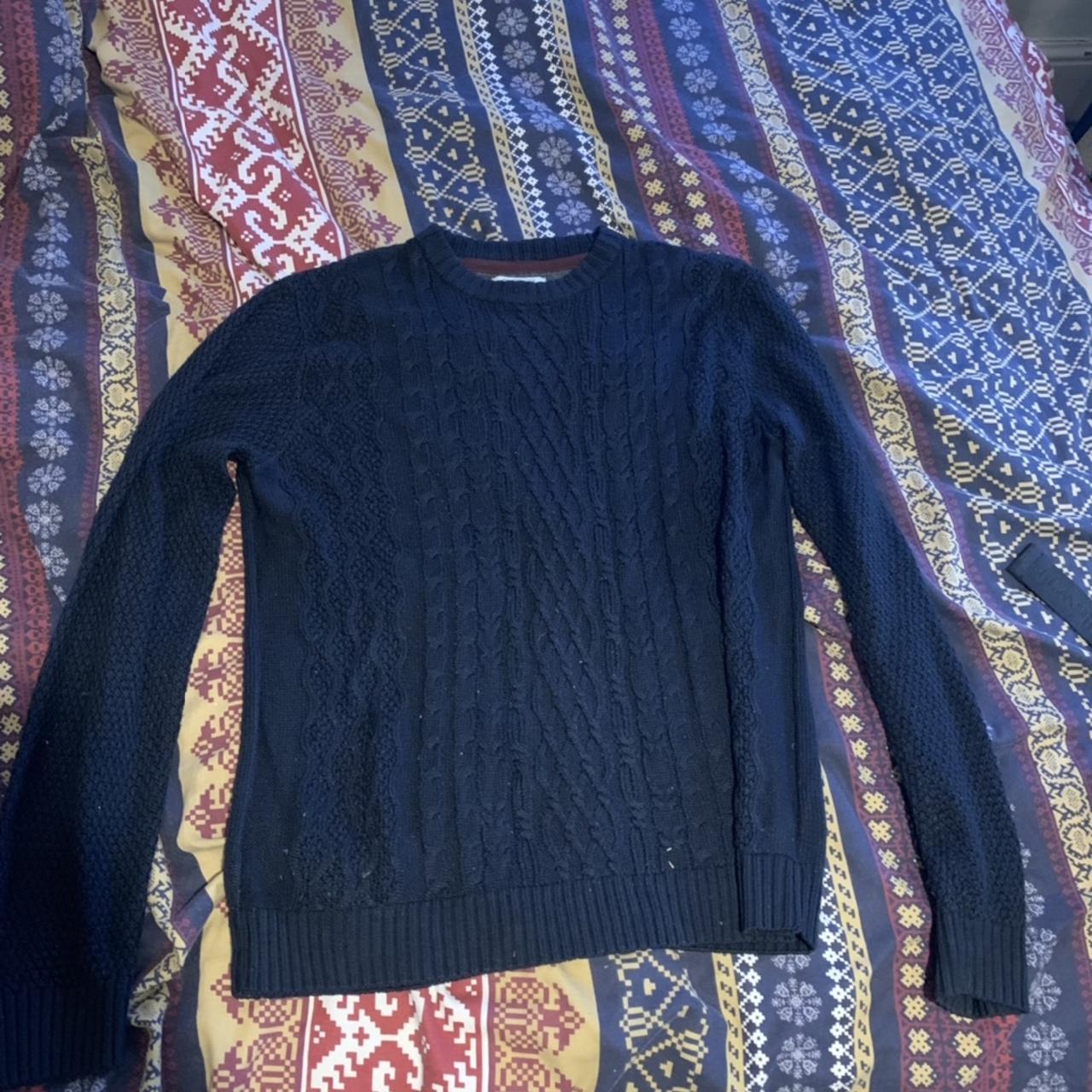 mens navy nike jumper