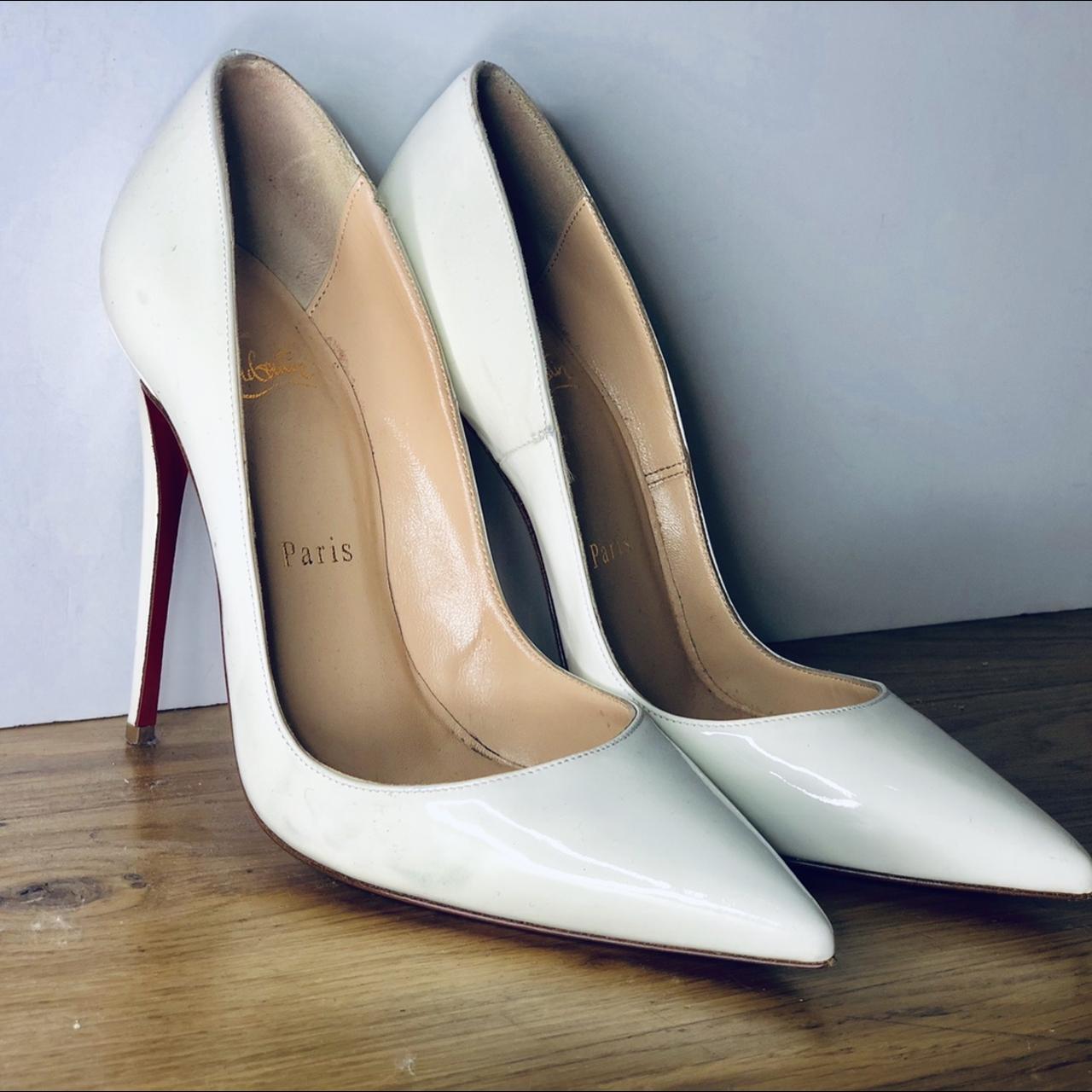 White louboutin best sale heels so kate