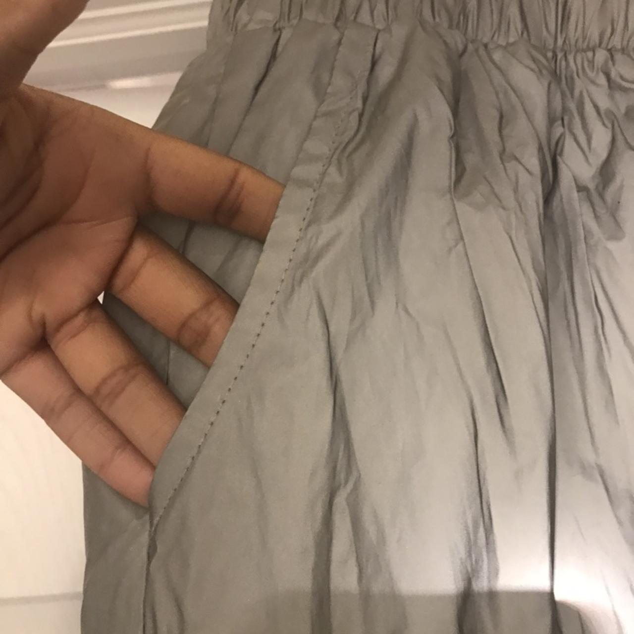 Louis Vuitton swishy track pants cut/sewn from real - Depop