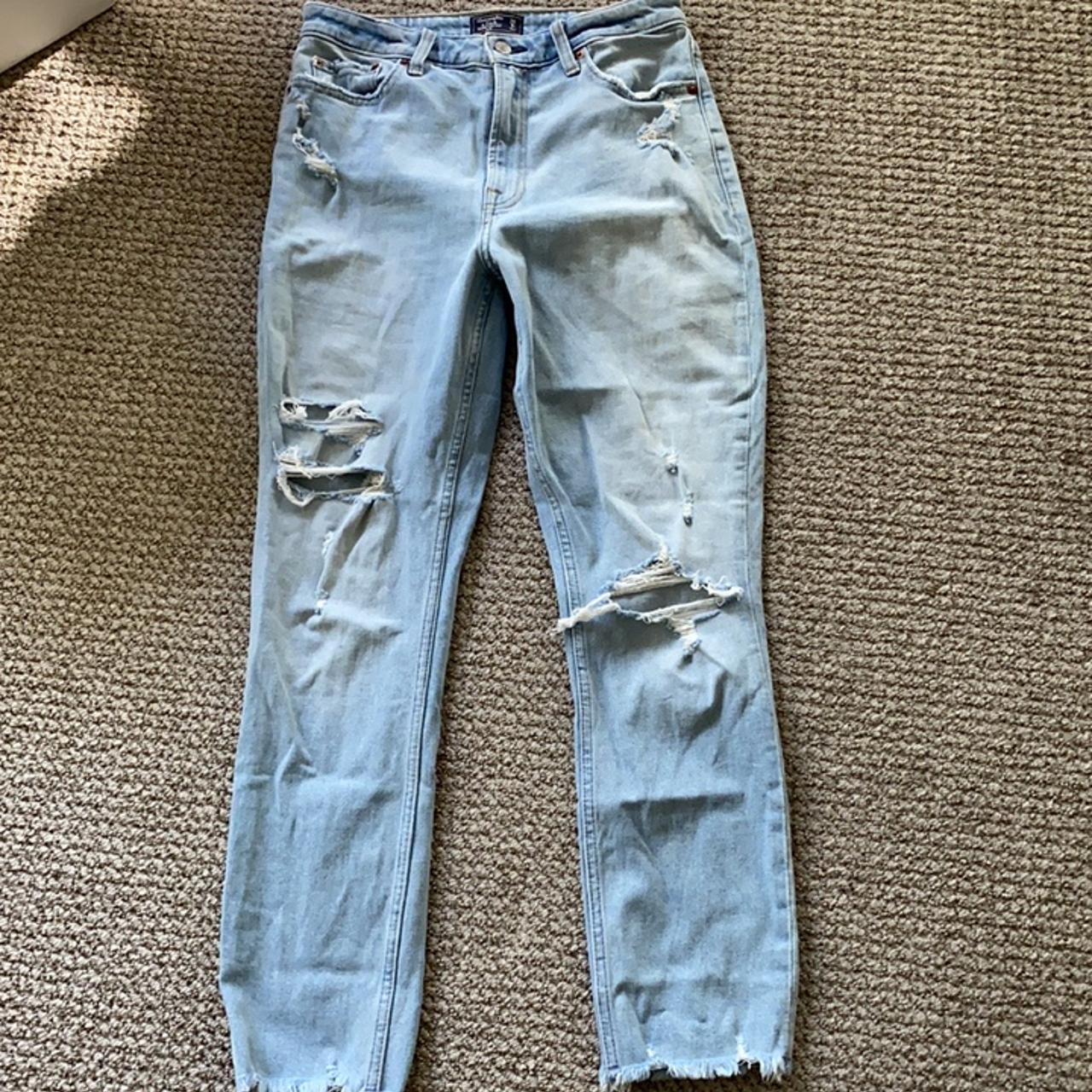 Light wash Abercrombie jeans! Simone slim great... - Depop