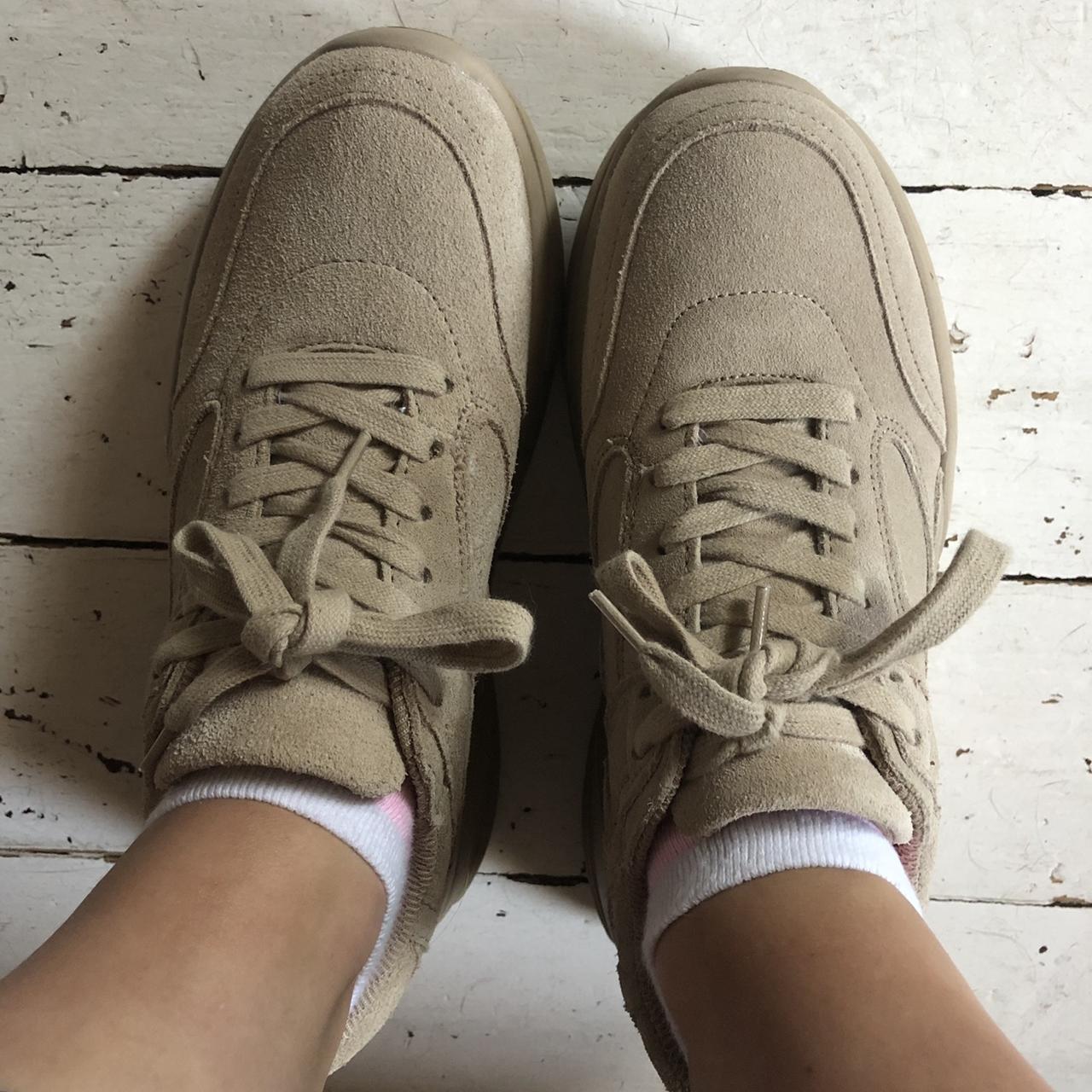 zara nude trainers