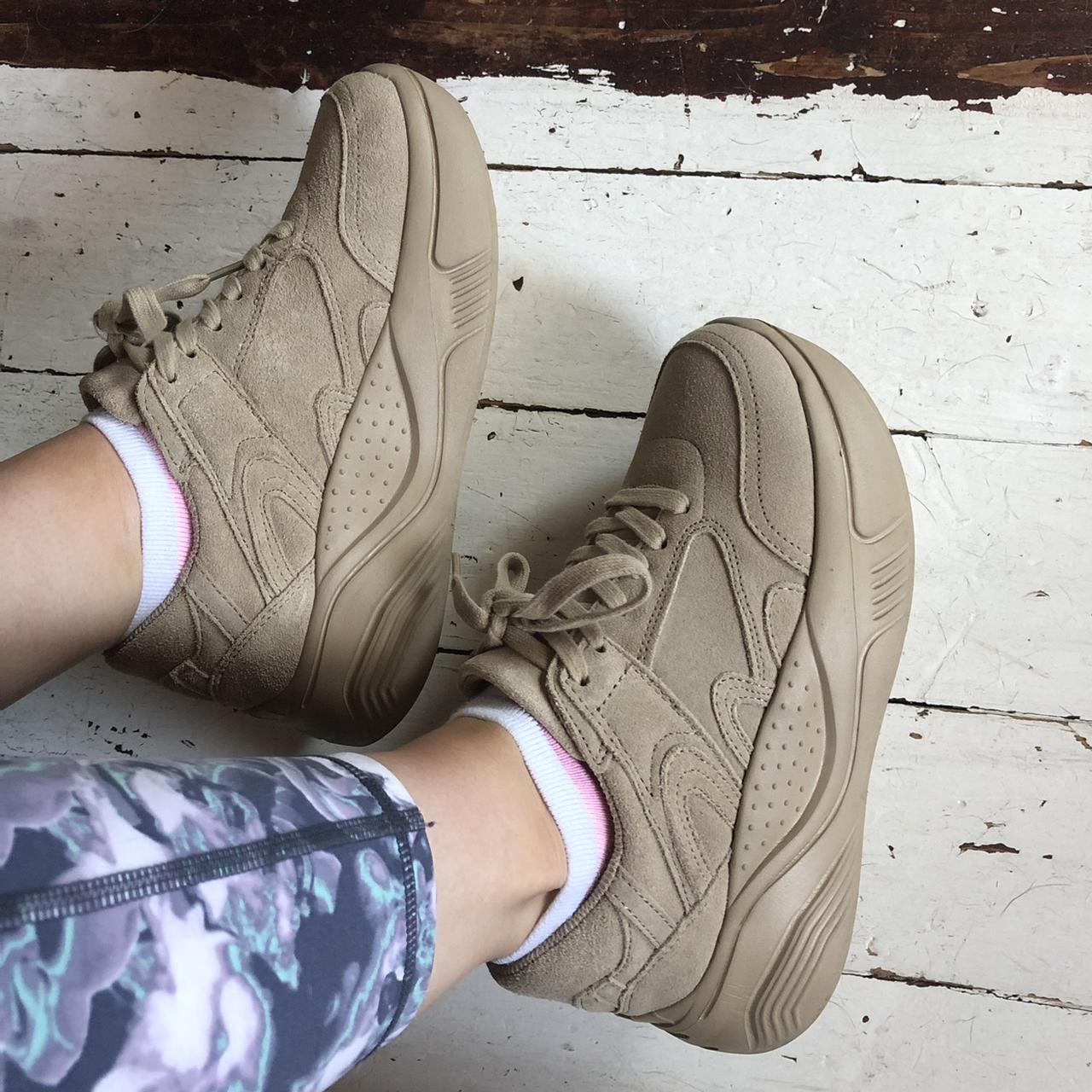 Nude on sale chunky trainers