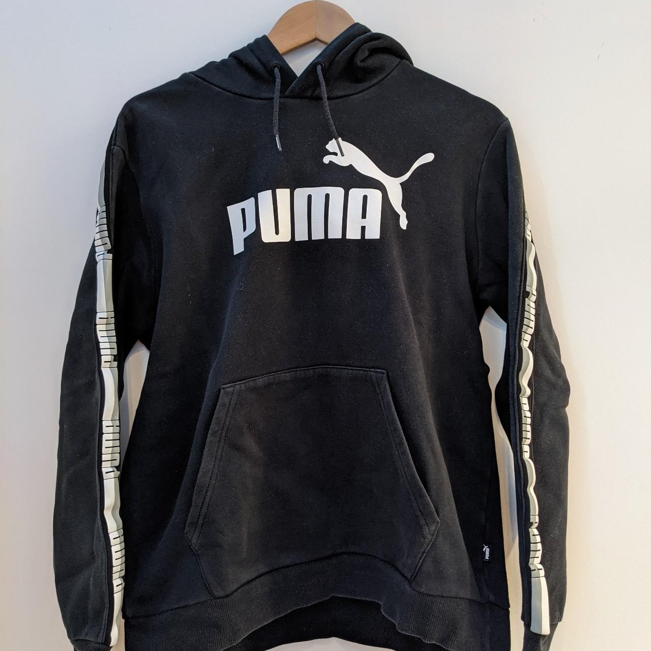 Puma sports hoody in good condition... - Depop