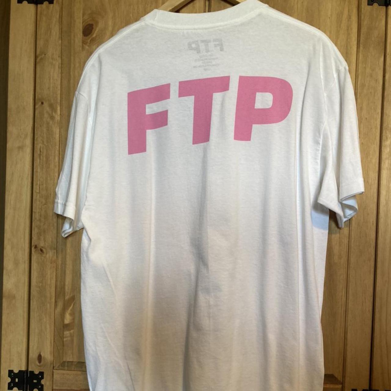 FTP Pink Logo Tee, Breast Cancer Awareness Tee, Size...