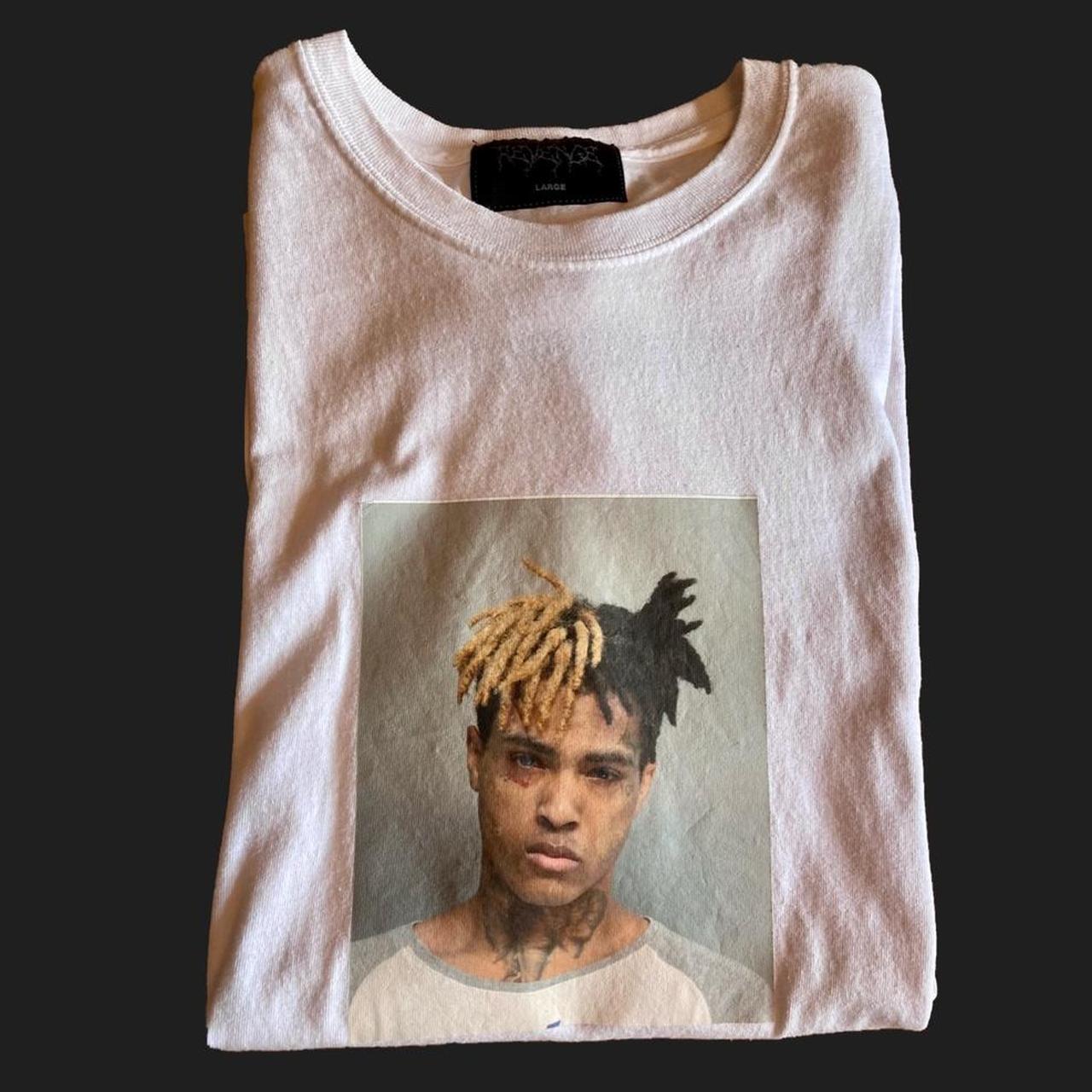 XXXTENTACION Mugshot Revenge Tee Size Large Very... - Depop