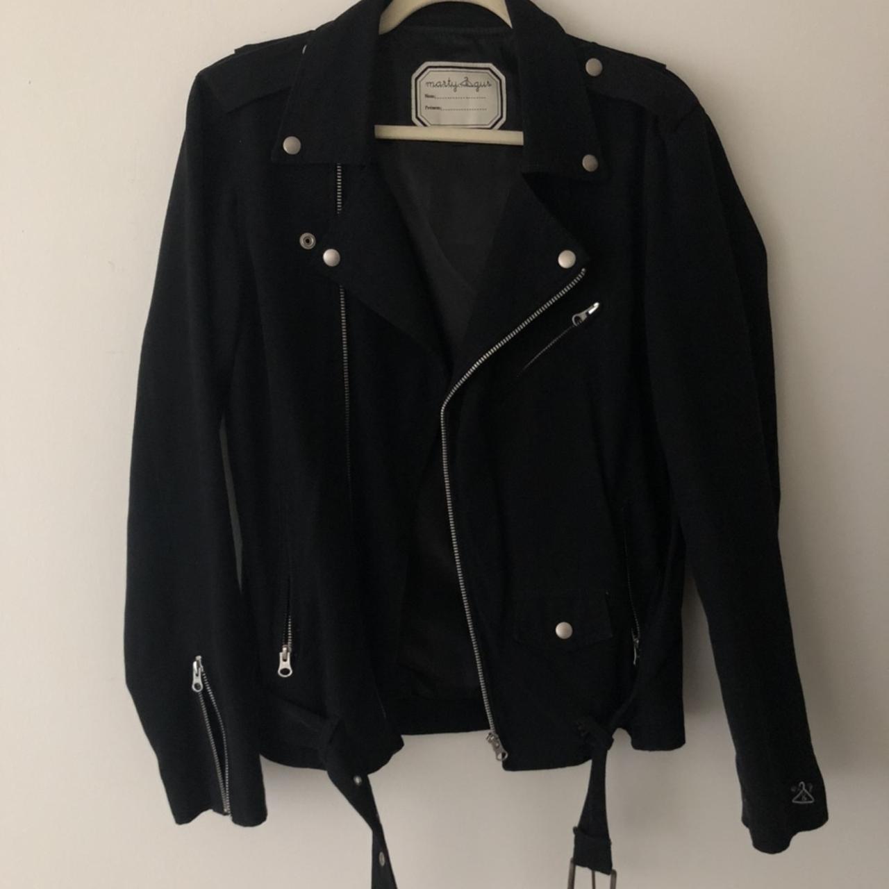 Zadig & Voltaire Women's Black Jacket | Depop