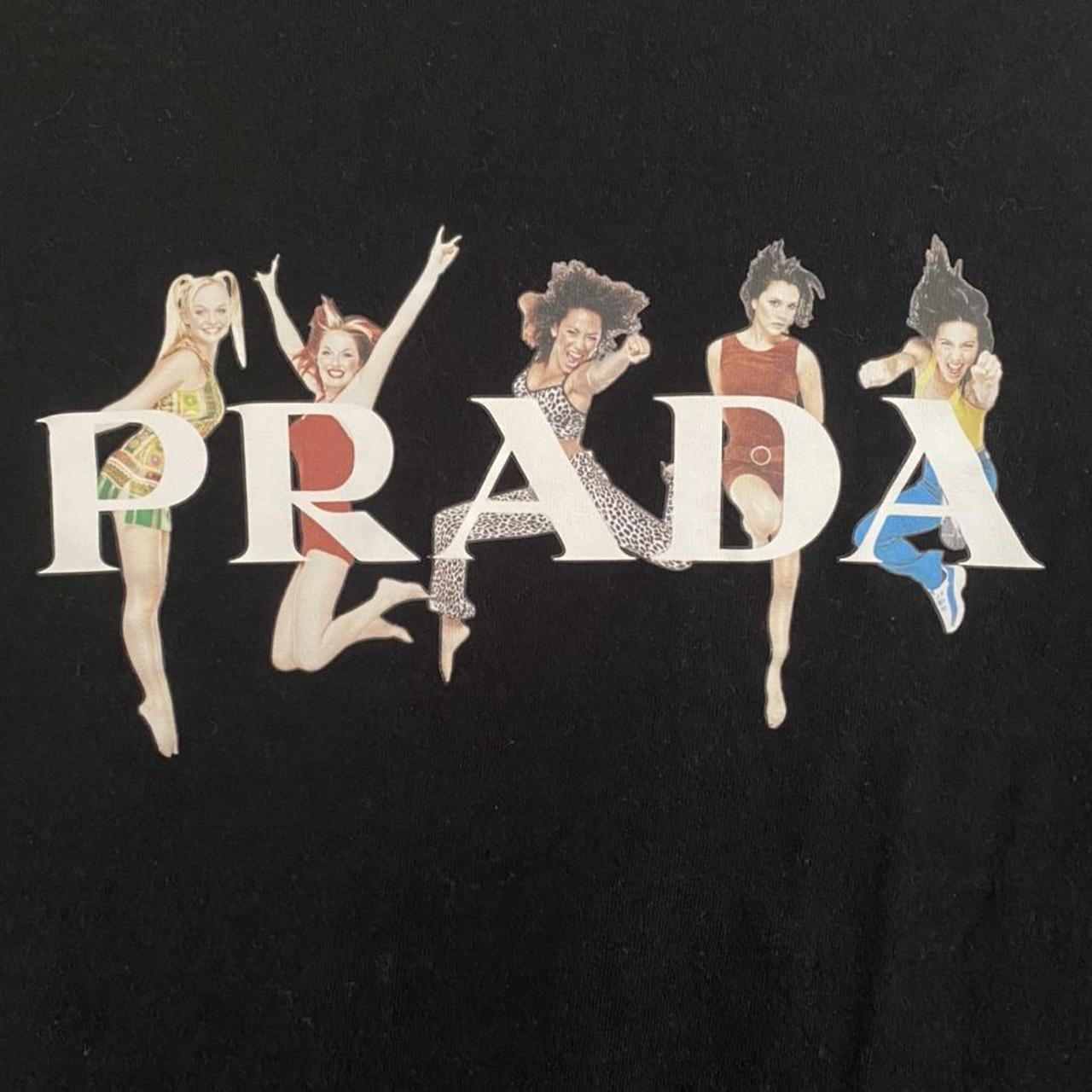 Prada spice girls T shirt Worn twice Size 8