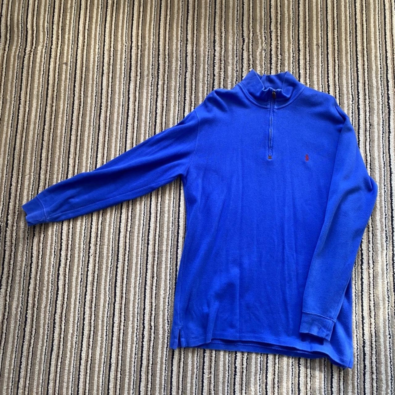 Ralph Lauren Half Zip. Large Tall label- recommend... - Depop