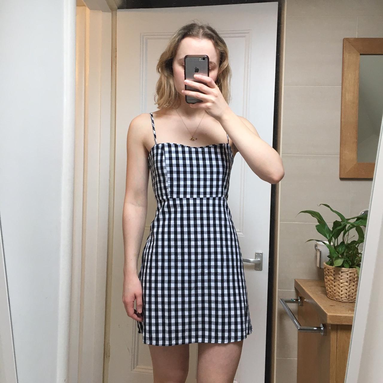 Super cute brandy Melville gingham check classic... - Depop