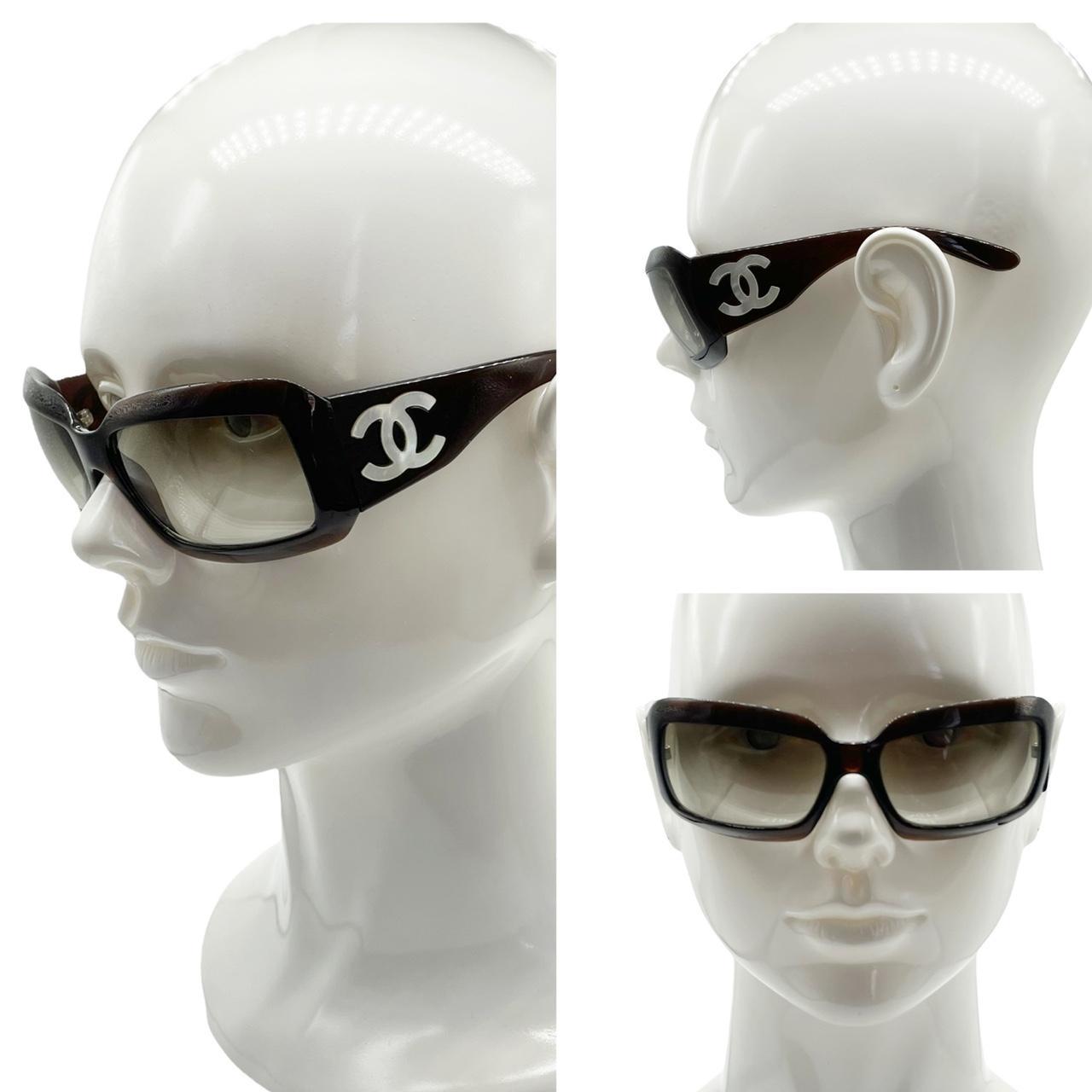 Chanel sunglasses Authentic Chanel Chunky... Depop