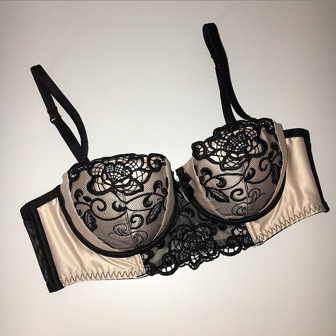 Ann Summers shell/black lace bra. Size... Depop
