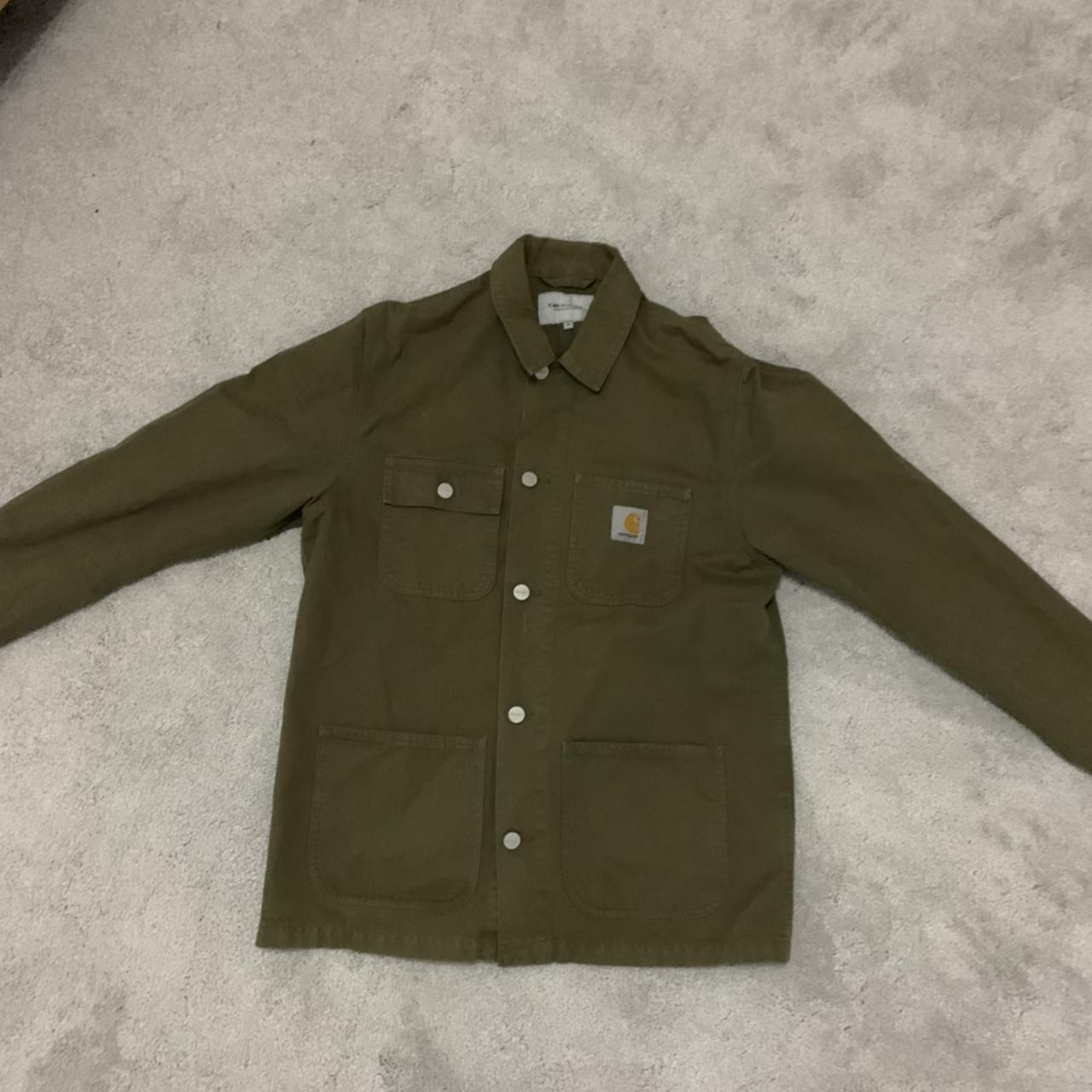 Carhartt michigan chore hot sale coat green