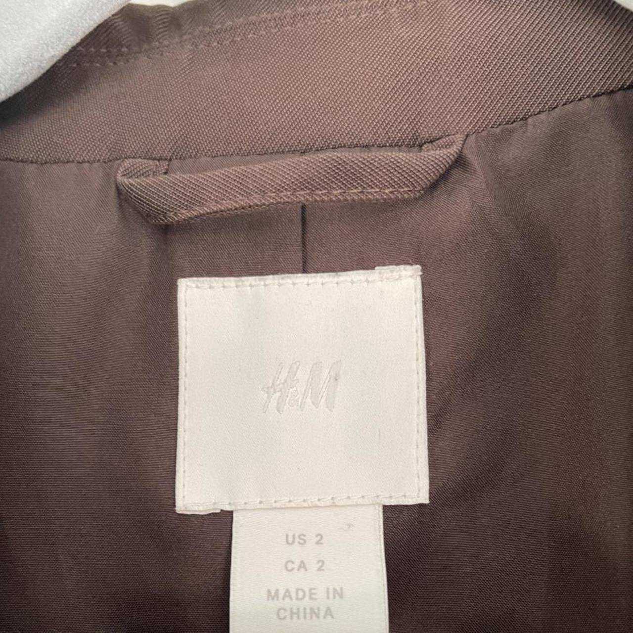 H&M Women's Brown Jacket | Depop