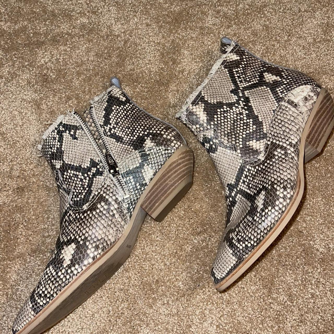 dolce vita snakeskin boots