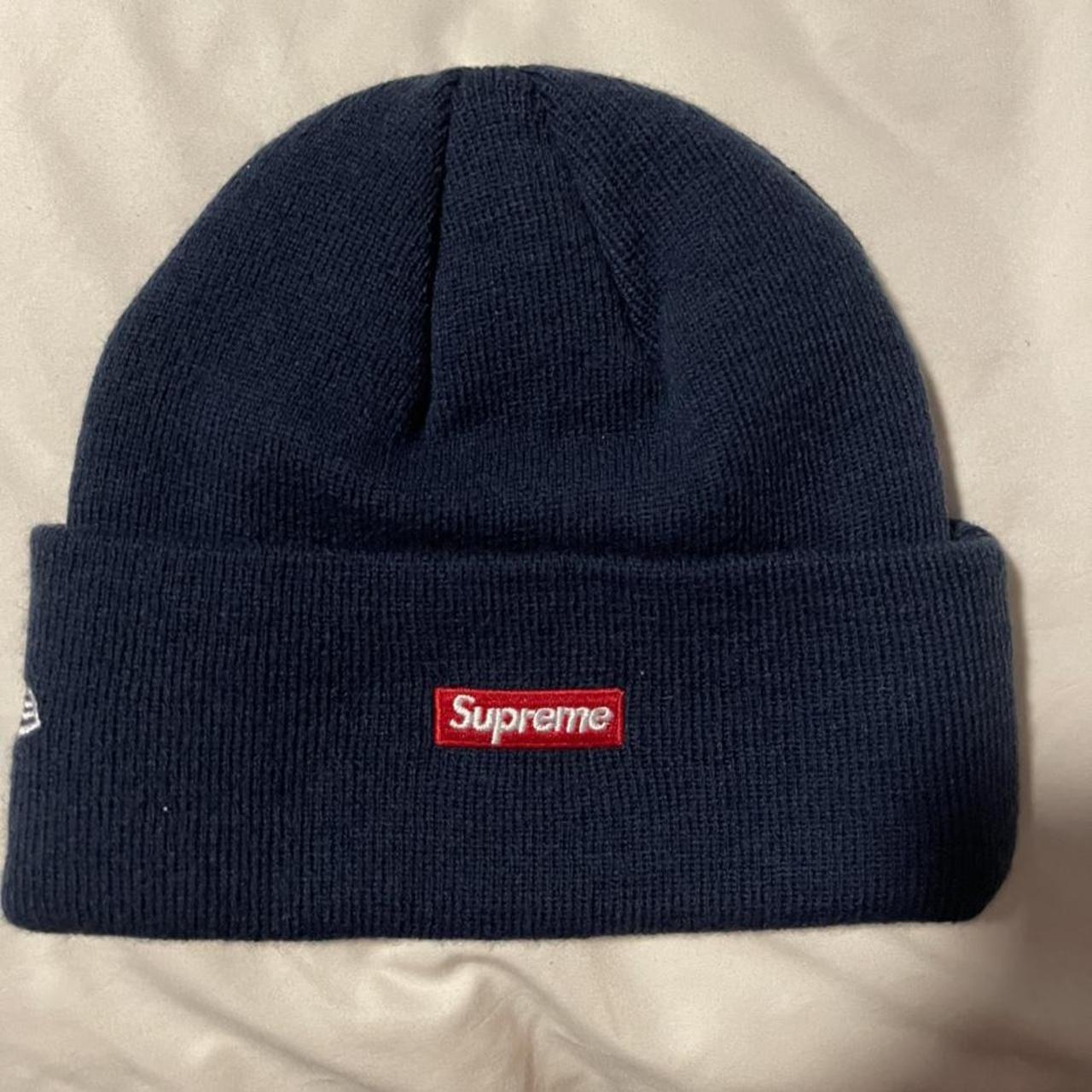 Supreme S logo beanie Worn a few times; perfect... - Depop