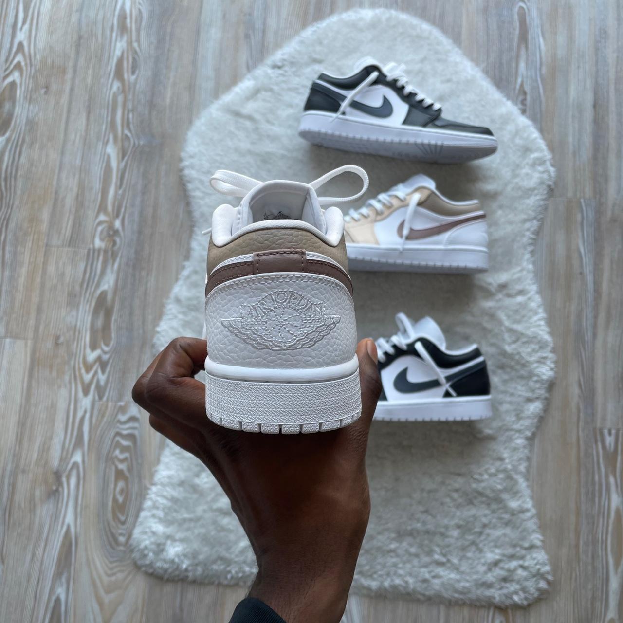 custom low top jordan 1