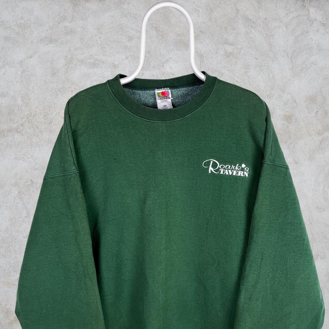 Vintage Irish Pub Sweatshirt New York Green... - Depop
