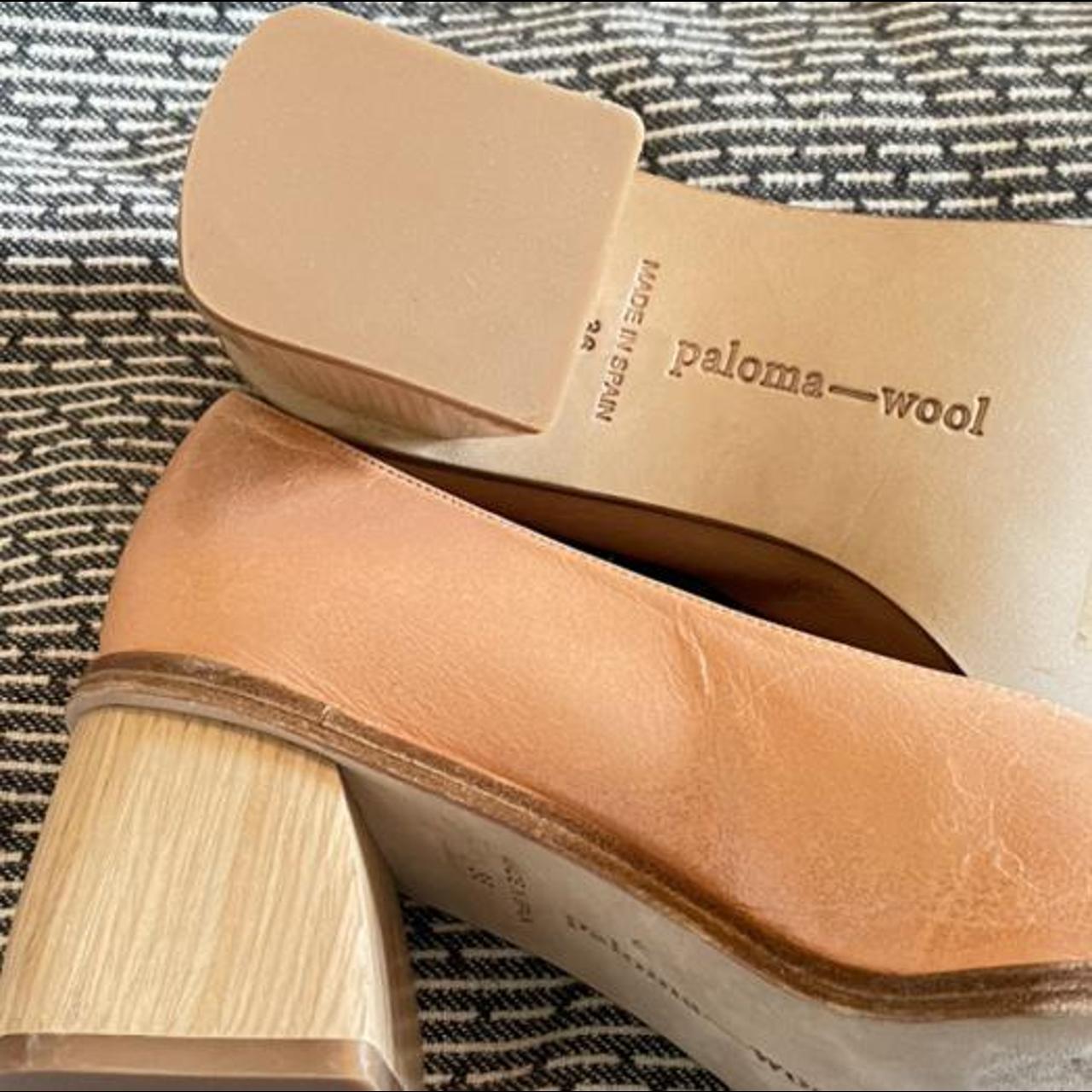 Paloma Wool Women's Cream and Pink Courts
