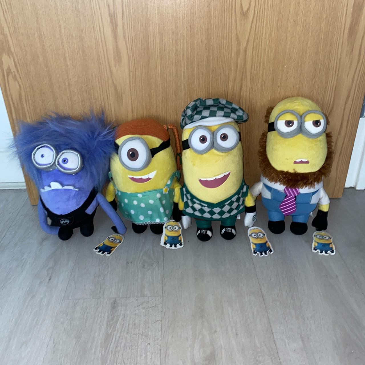 Plush Toy Despicable Me 2 4x Minion cuddly toys. Depop