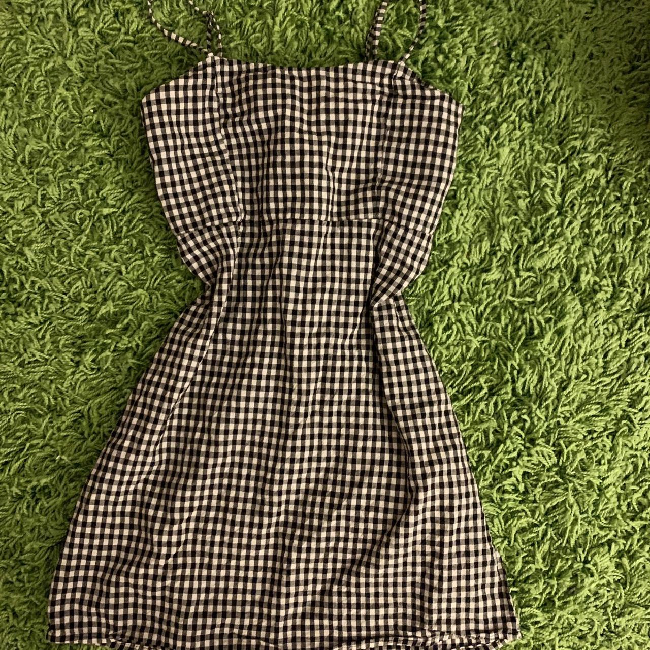brandy melville plaid dress !! i would do a try on,... Depop