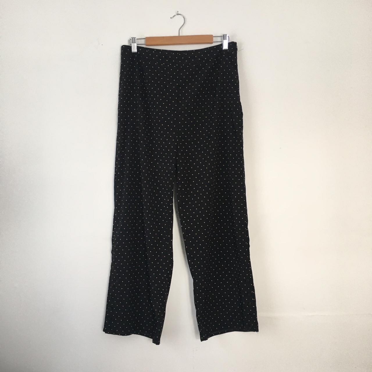 High waisted polka dot pant Brand: Fashion Union... - Depop