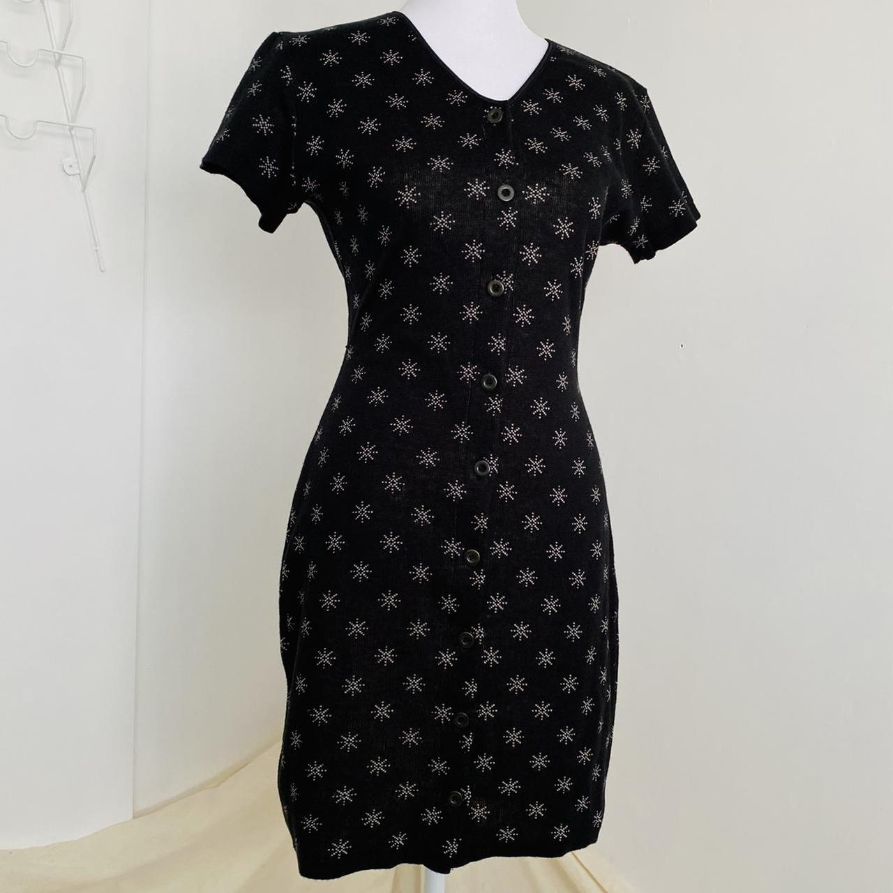 KOOKAÏ Women's Cream and Black Dress