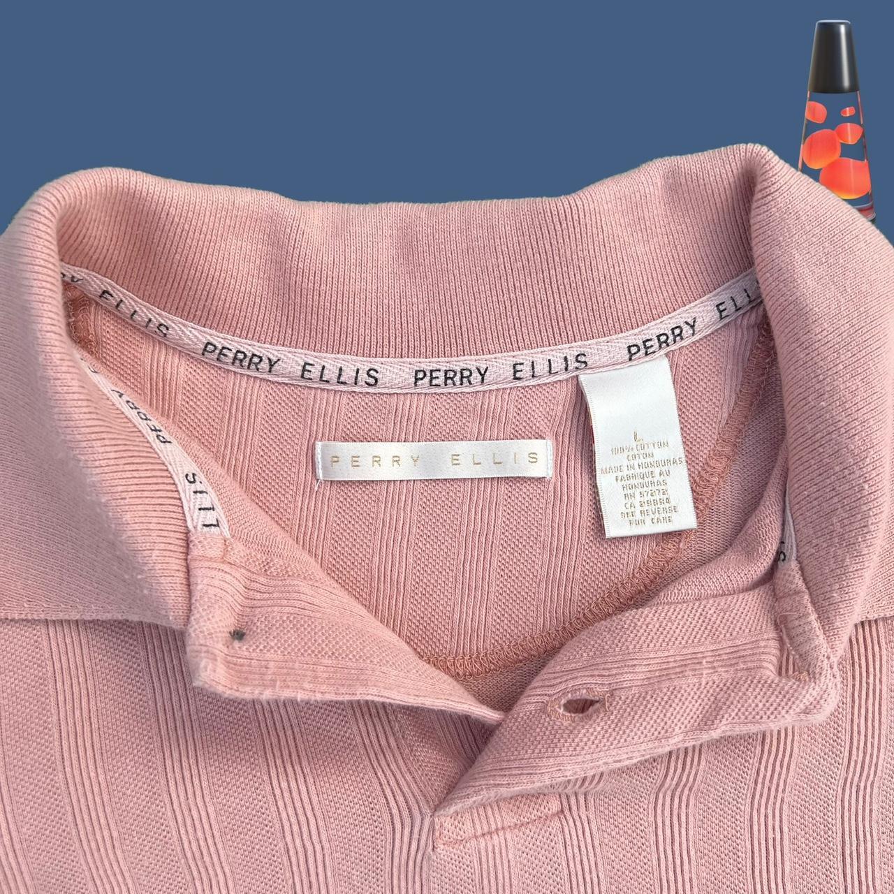 Perry Ellis Men's Pink Polo-shirts (2)