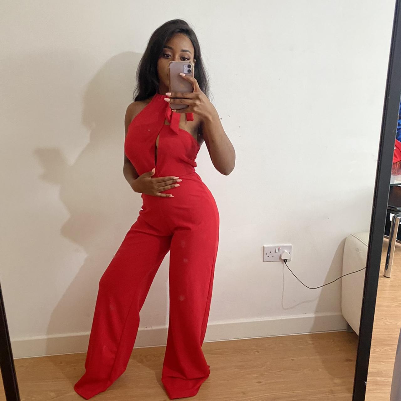 Jumpsuit with cheap slits on side