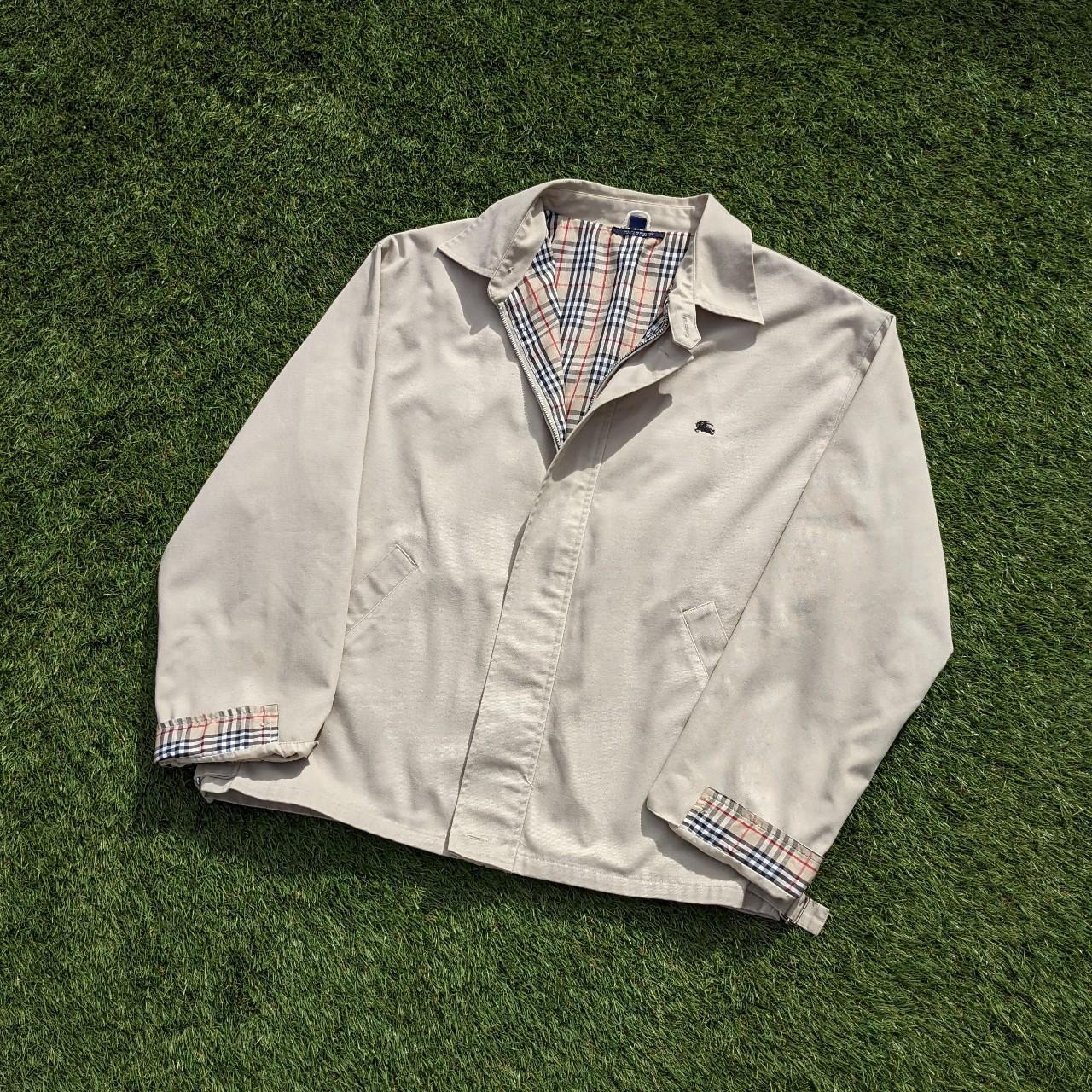 Burberry harrington best sale jacket beige