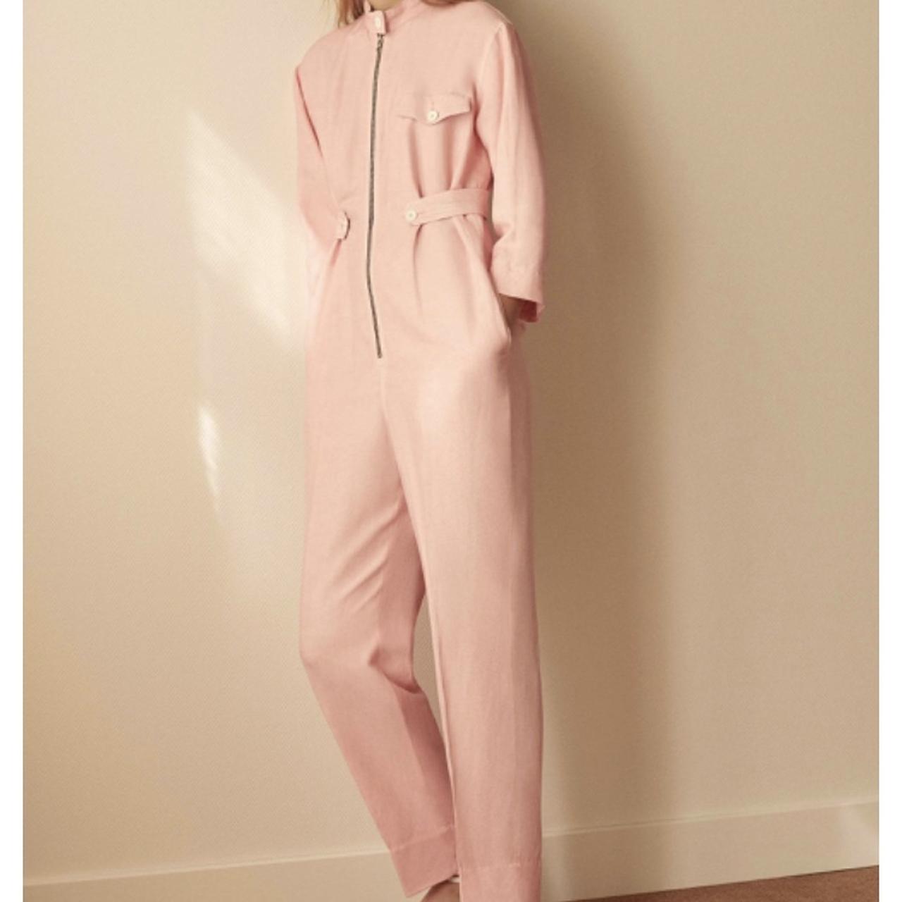 Sandro store pink jumpsuit