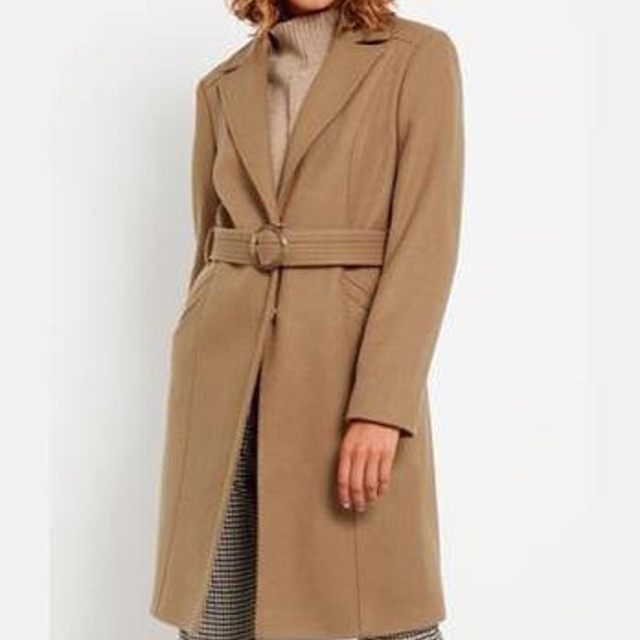 f&f camel coat
