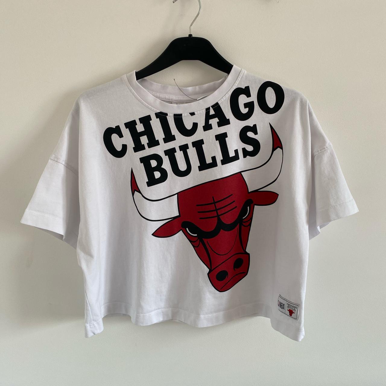 chicago bulls women's crop top