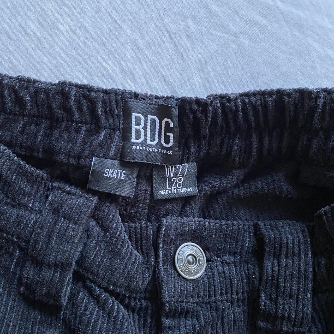 Urban Outfitters BDG Ecru Corduroy Skate Cargo... - Depop