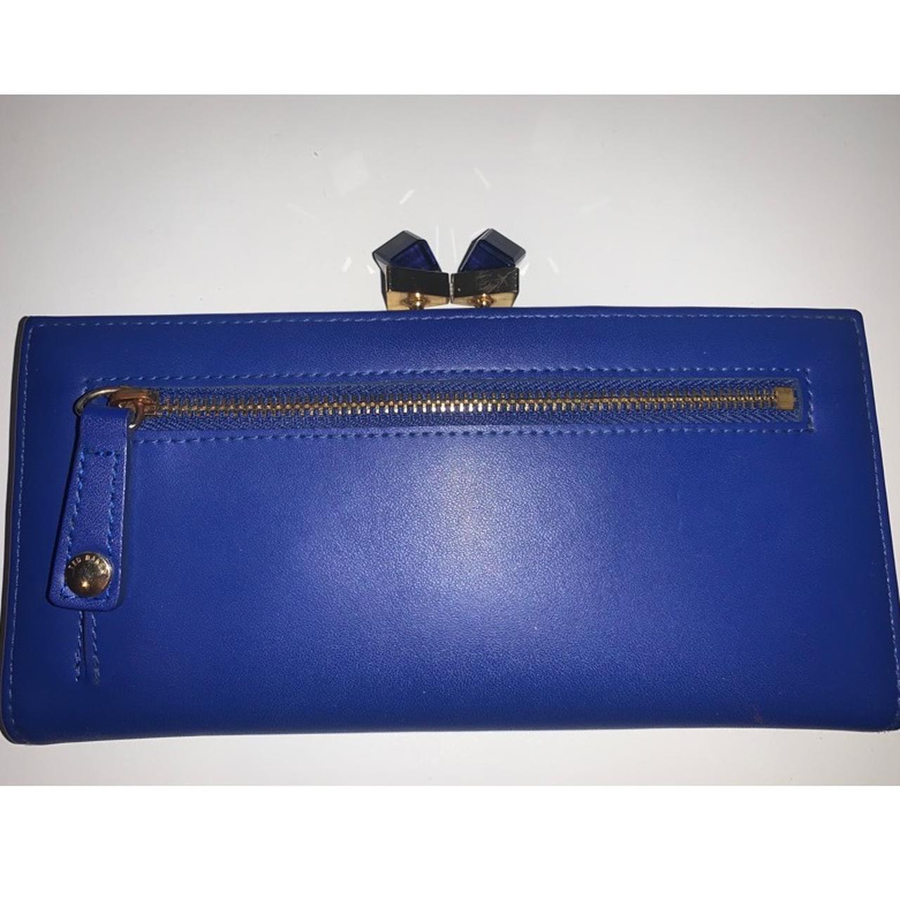 Ted baker blue online purse